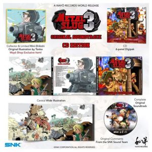 Metal Slug 3 CD Release OST
